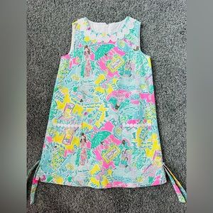 Lilly Pulitzer shift dress girls size 5